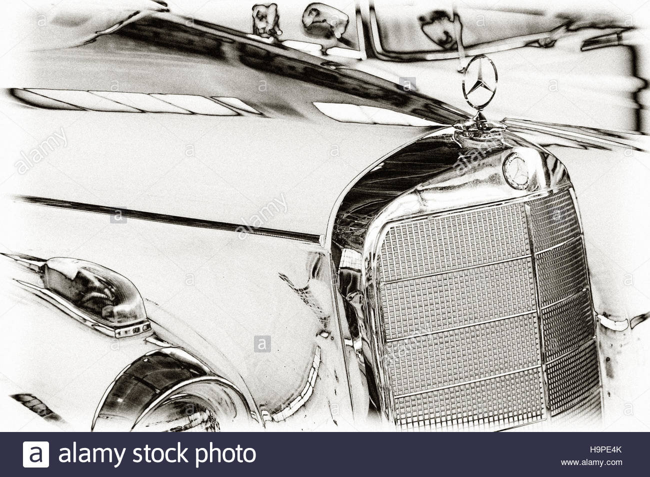 Photo Mercedes Benz 300 Year 1957 1962 Four Door