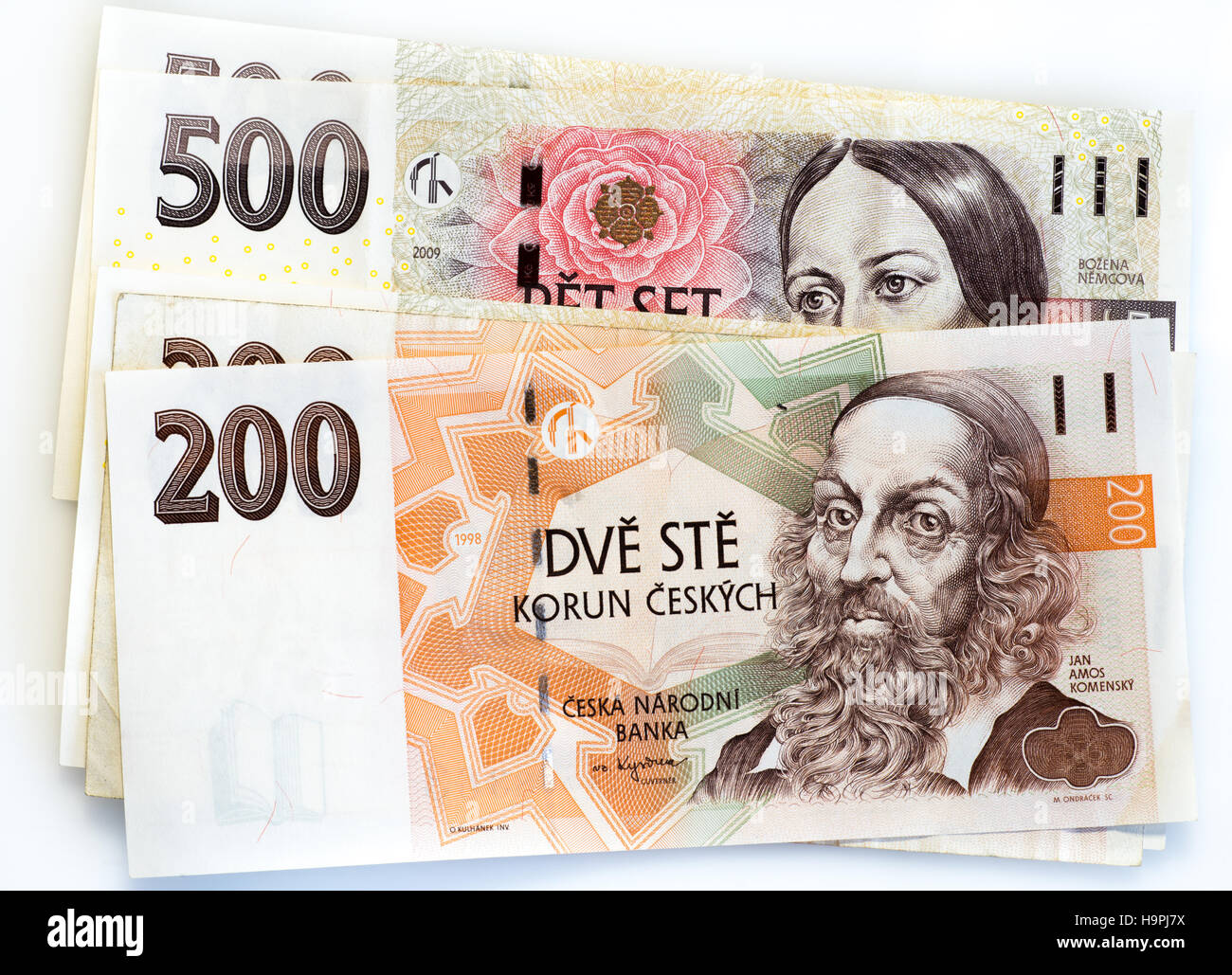 Czech currency hi-res stock photography and images - Alamy