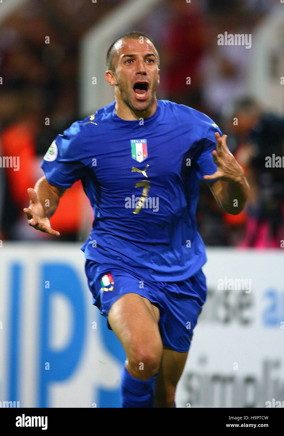 ALESSANDRO DEL PIERO GERMANY V ITALY  DORTMUND GERMANY 04 July 2006 Stock Photo