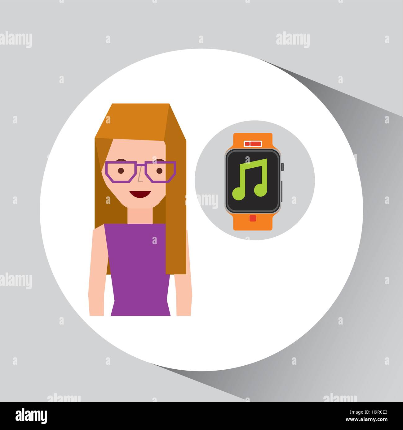 Fitness playlist Stock Vector Images - Alamy