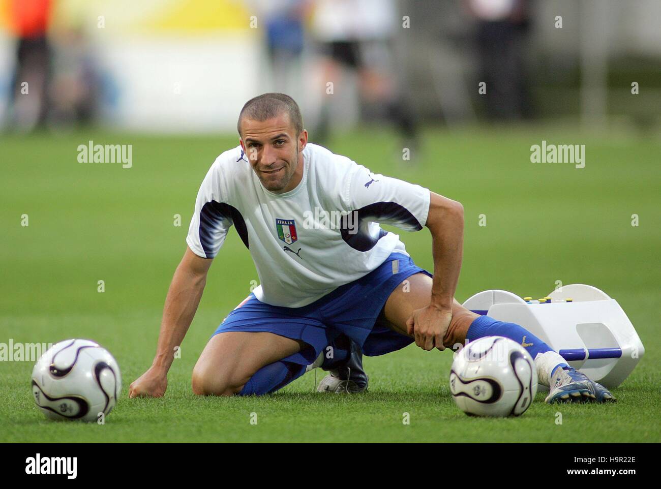 ALESSANDRO DEL PIERO ITALY & JUVENTUS WORLD CUP DORTMUND GERMANY 04 July 2006 Stock Photo