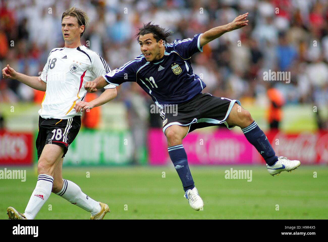 Carlos tevez argentina corinthians world hi-res stock photography