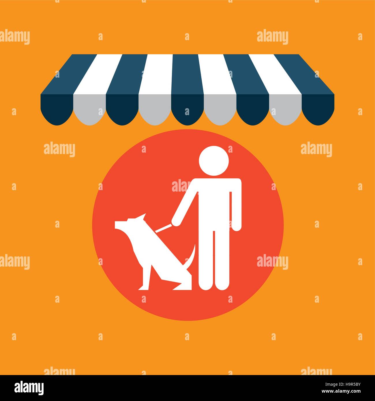 Pet Supermarket Stock Vector Images Alamy