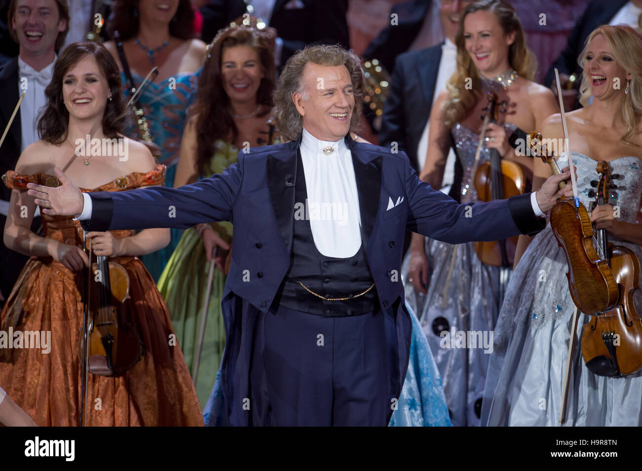 Munich, Germany. 23rd Nov, 2016. Musician Andre Rieu seen with his ...