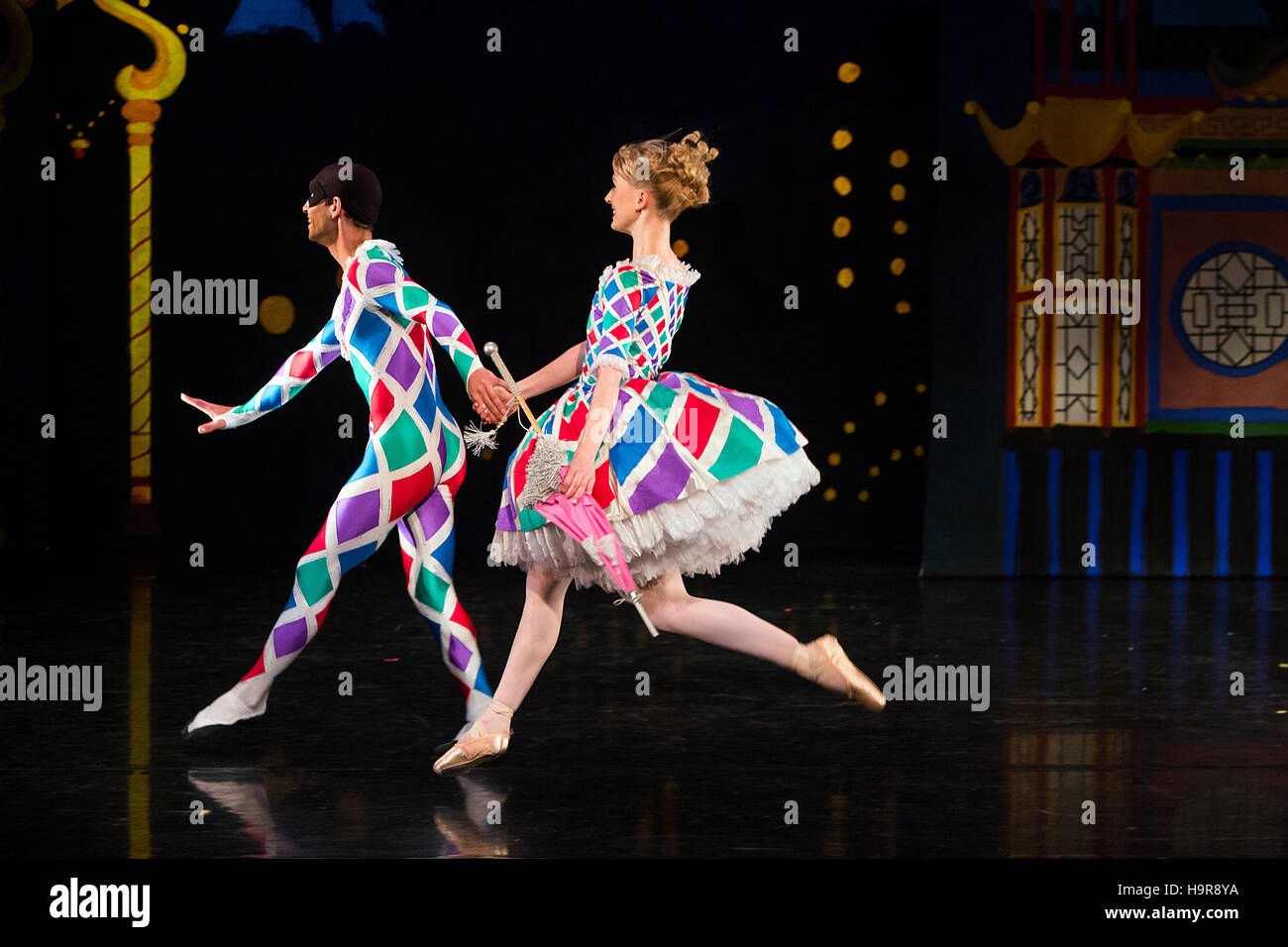 Harlequin Doll Nutcracker