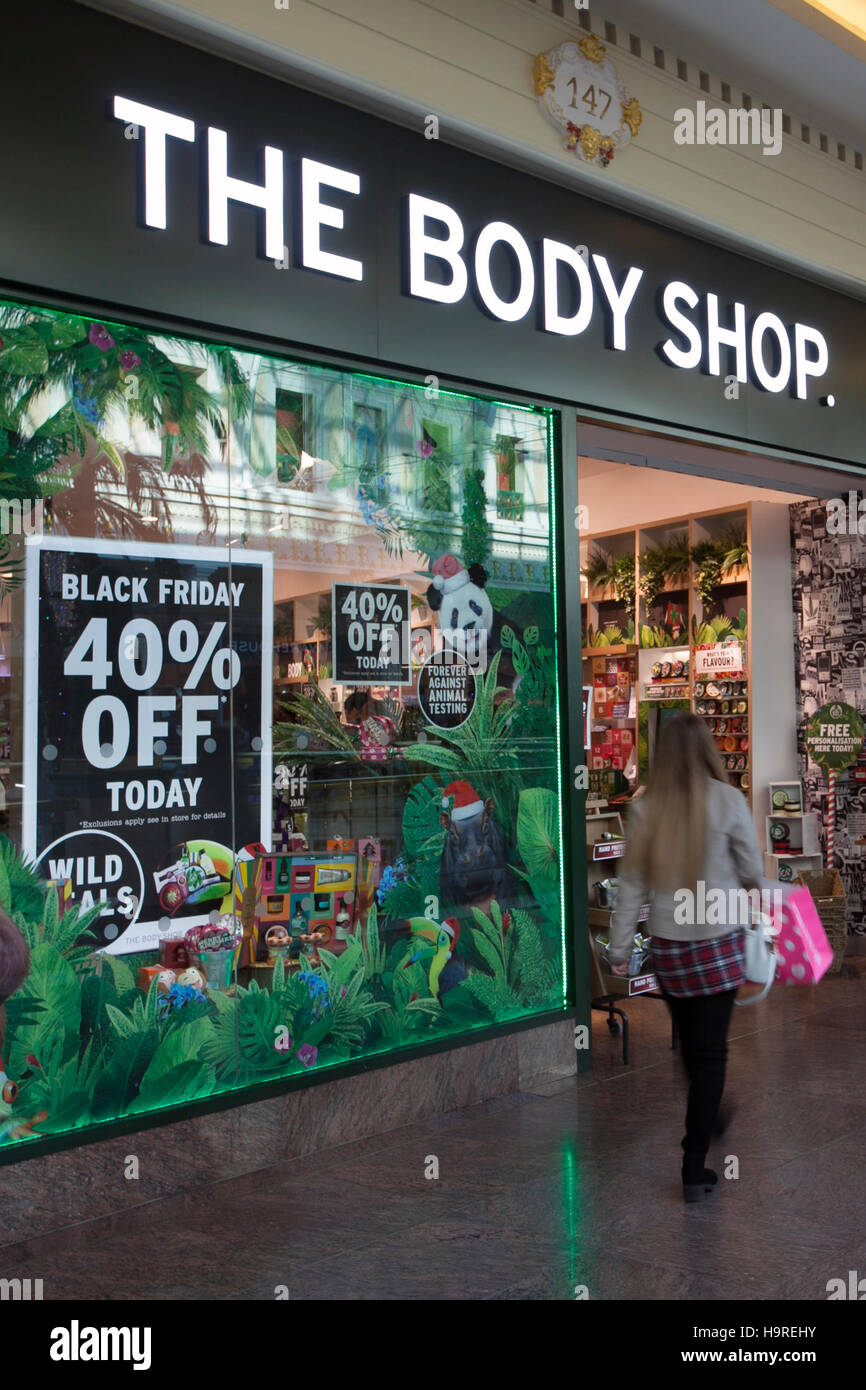 Body shop store trafford centre hires stock photography and images Alamy