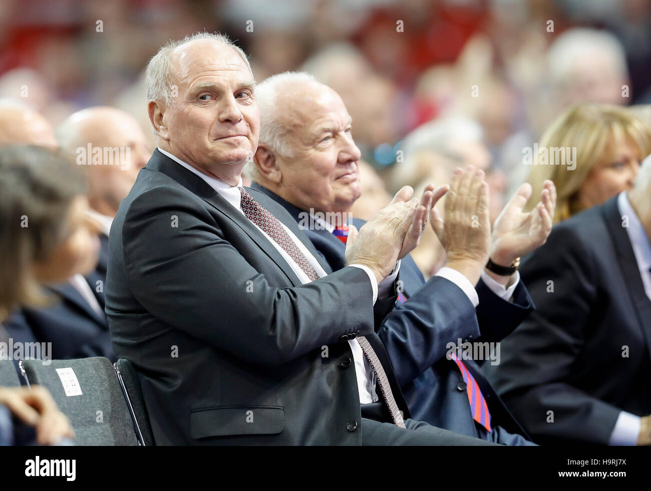 Munich, Germany. 25th Nov, 2016. Uli HOENESS (new president FCB) FC Bayern Munich Annual General Meeting Audi Dome Munich, at november 25, .2016, Season 2016/2017 Credit:  Peter Schatz/Alamy Live News Stock Photo