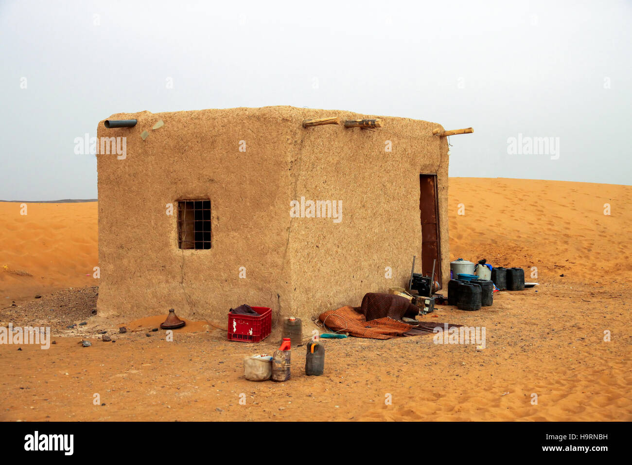 Bedouin home in the Sahara desert, Morocco Stock Photo - Alamy