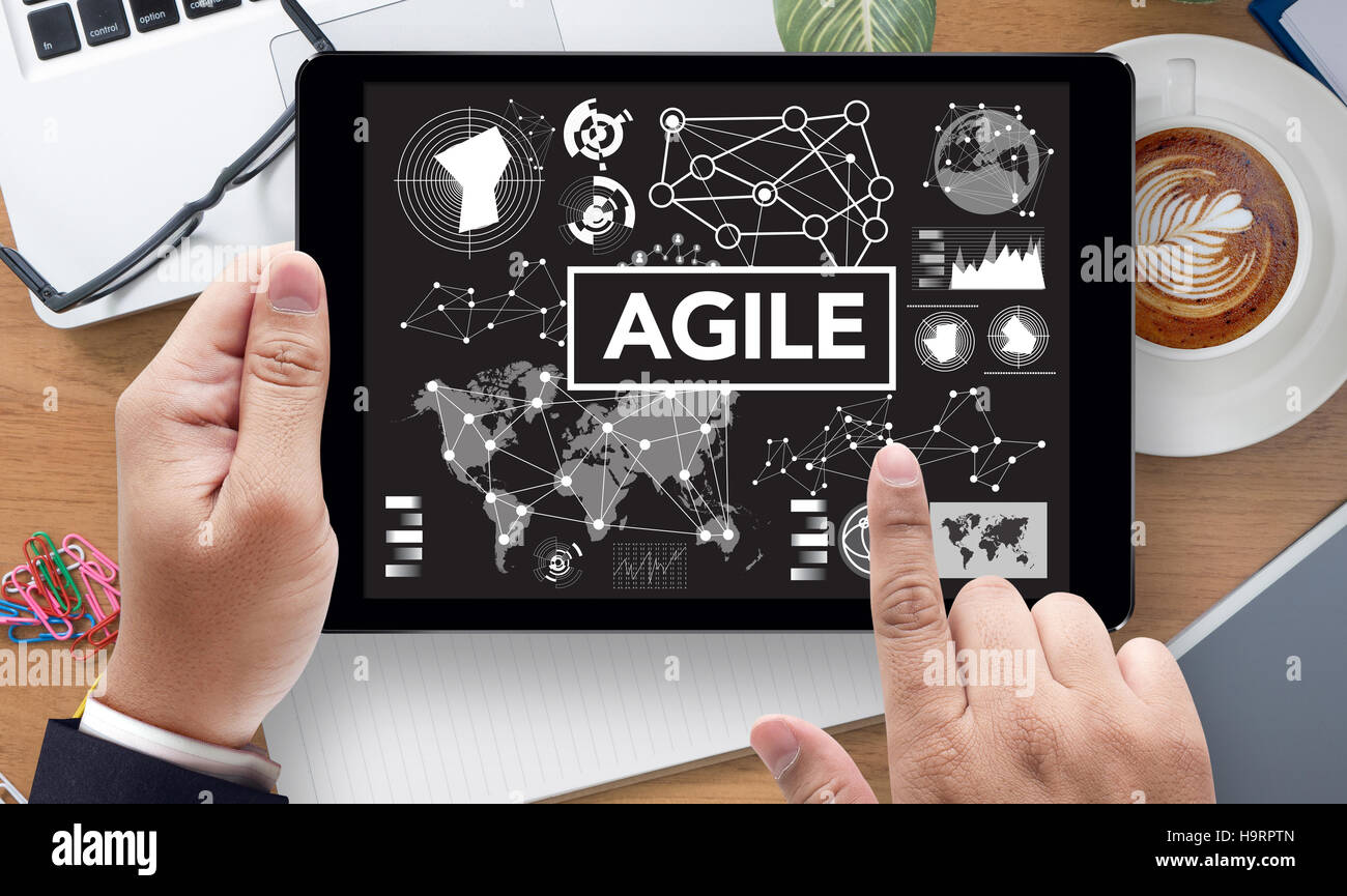 Agile Agility Nimble Quick Fast Concept Stock Photo Alamy