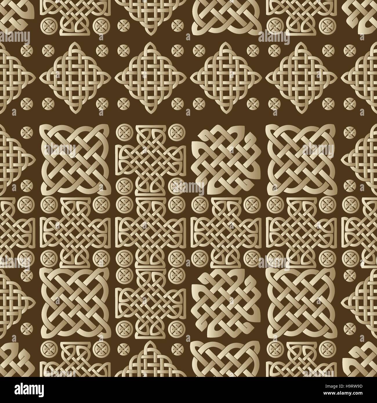 Celtic knot seamless pattern Stock Vector Image & Art - Alamy