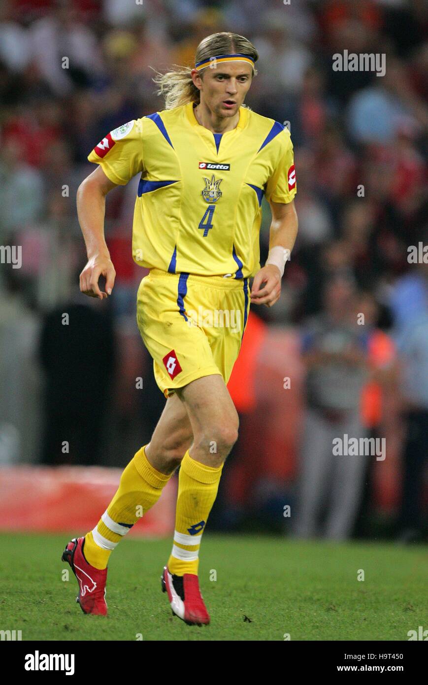 ANATOLIY TYMOSCHUK UKRAINE & SHAKHTAR DONETSK WORLD CUP COLOGNE GERMANY 26 June 2006 Stock Photo