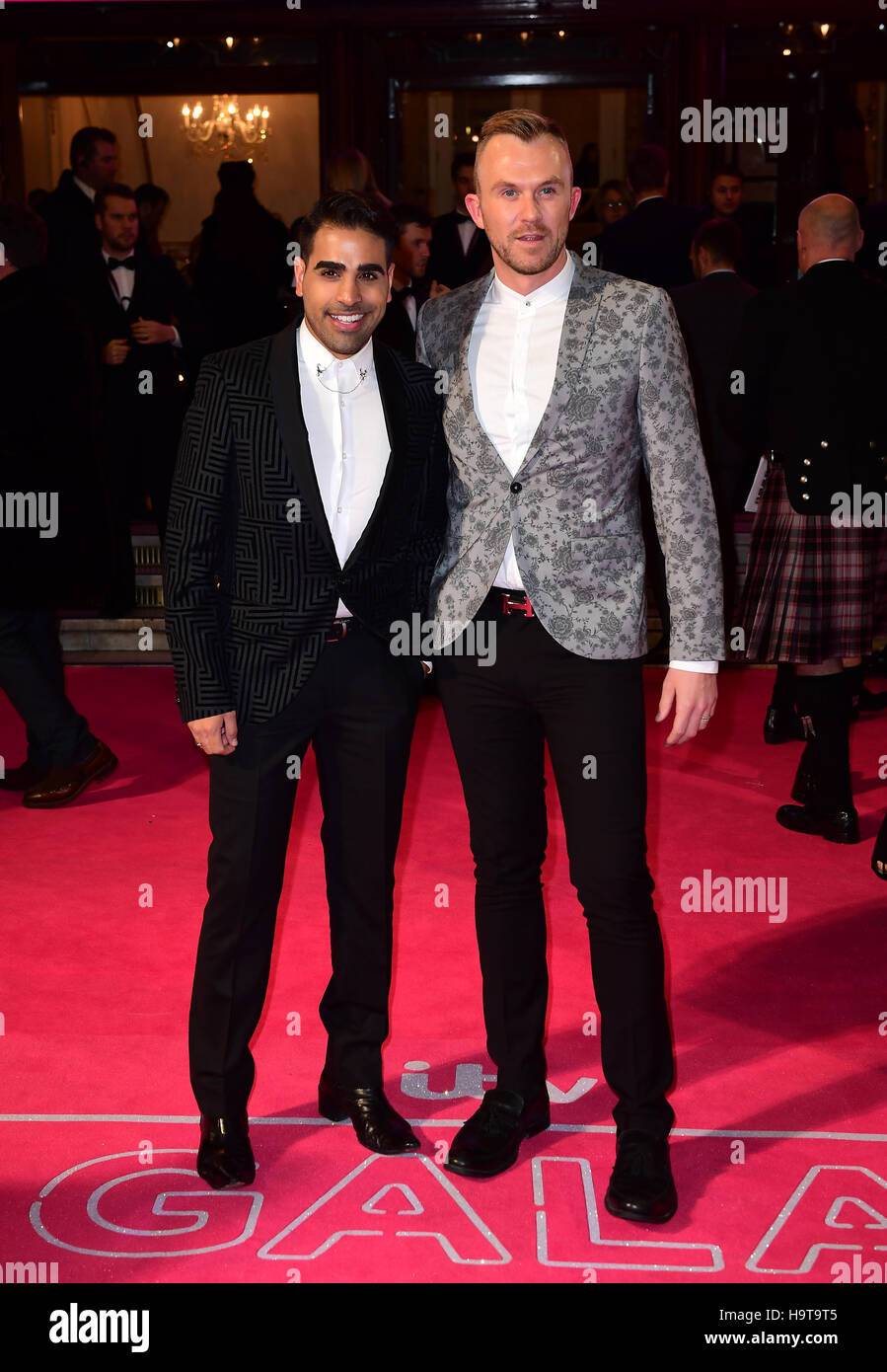 Dr Ranj Singh and guest attending the ITV Gala at the London Palladium. PRESS ASSOCIATION Photo. Picture date: Thursday November 24, 2016. See PA story SHOWBIZ Gala. Photo credit should read: Ian West/PA Wire Stock Photo