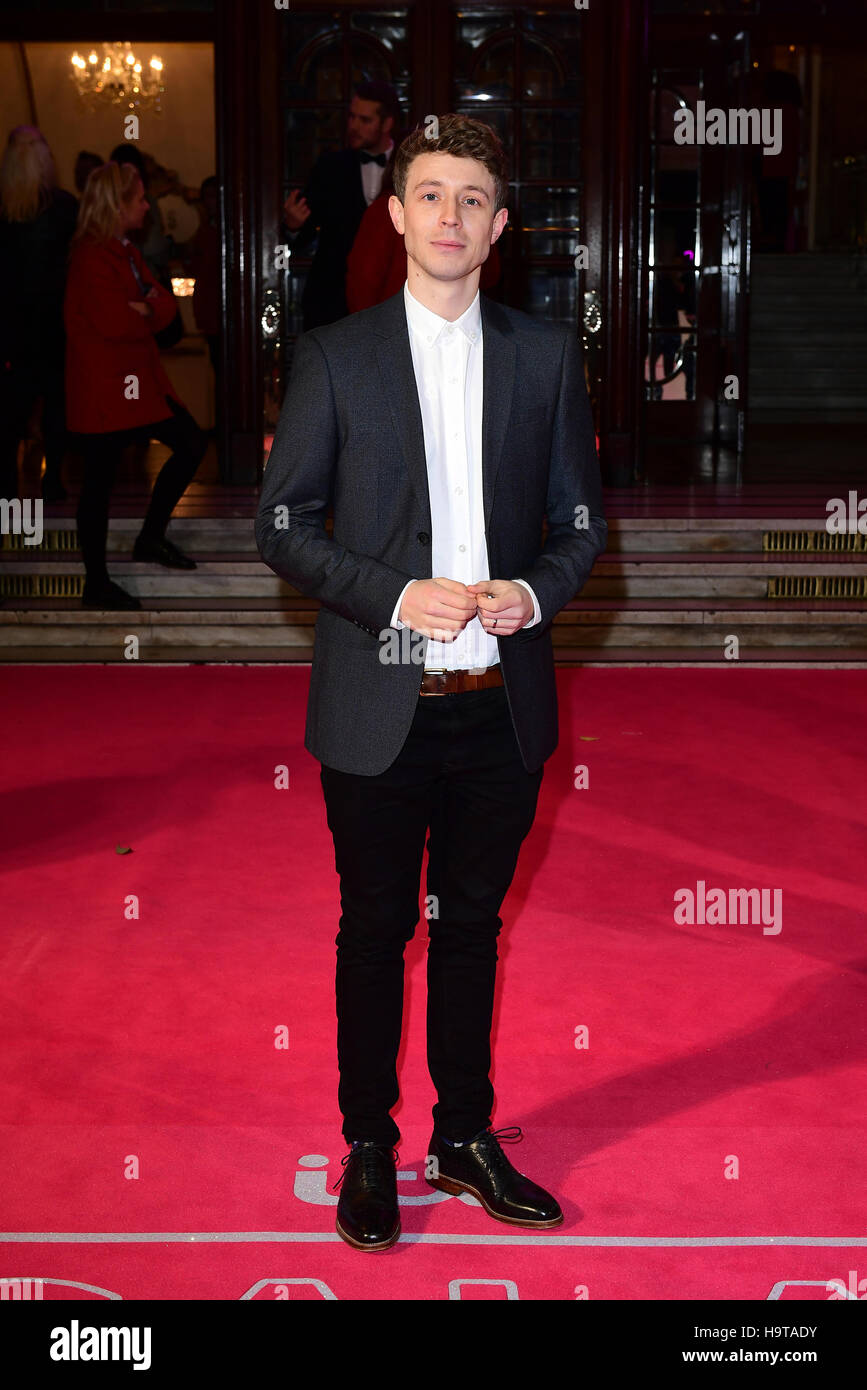 Matt Edmondson attending the ITV Gala at the London Palladium. PRESS