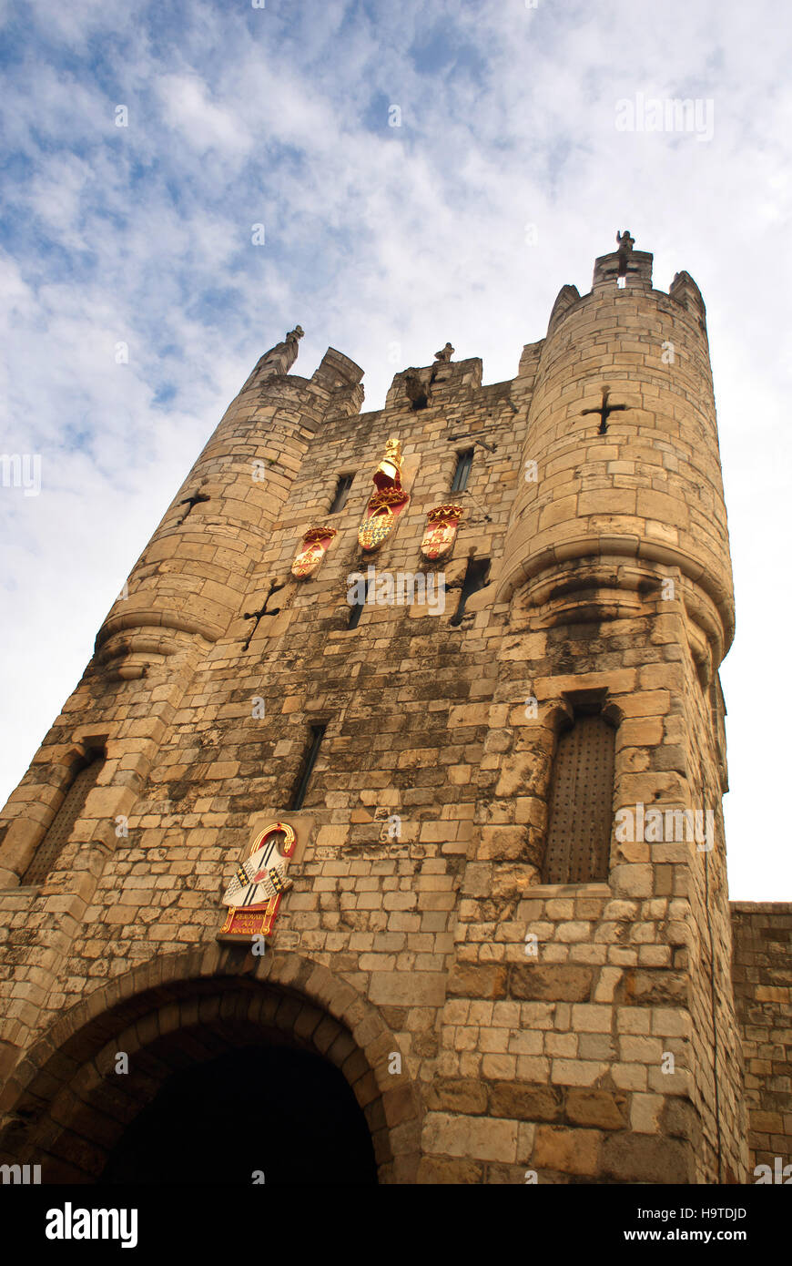 Micklegate Bar, York Stock Photo Alamy