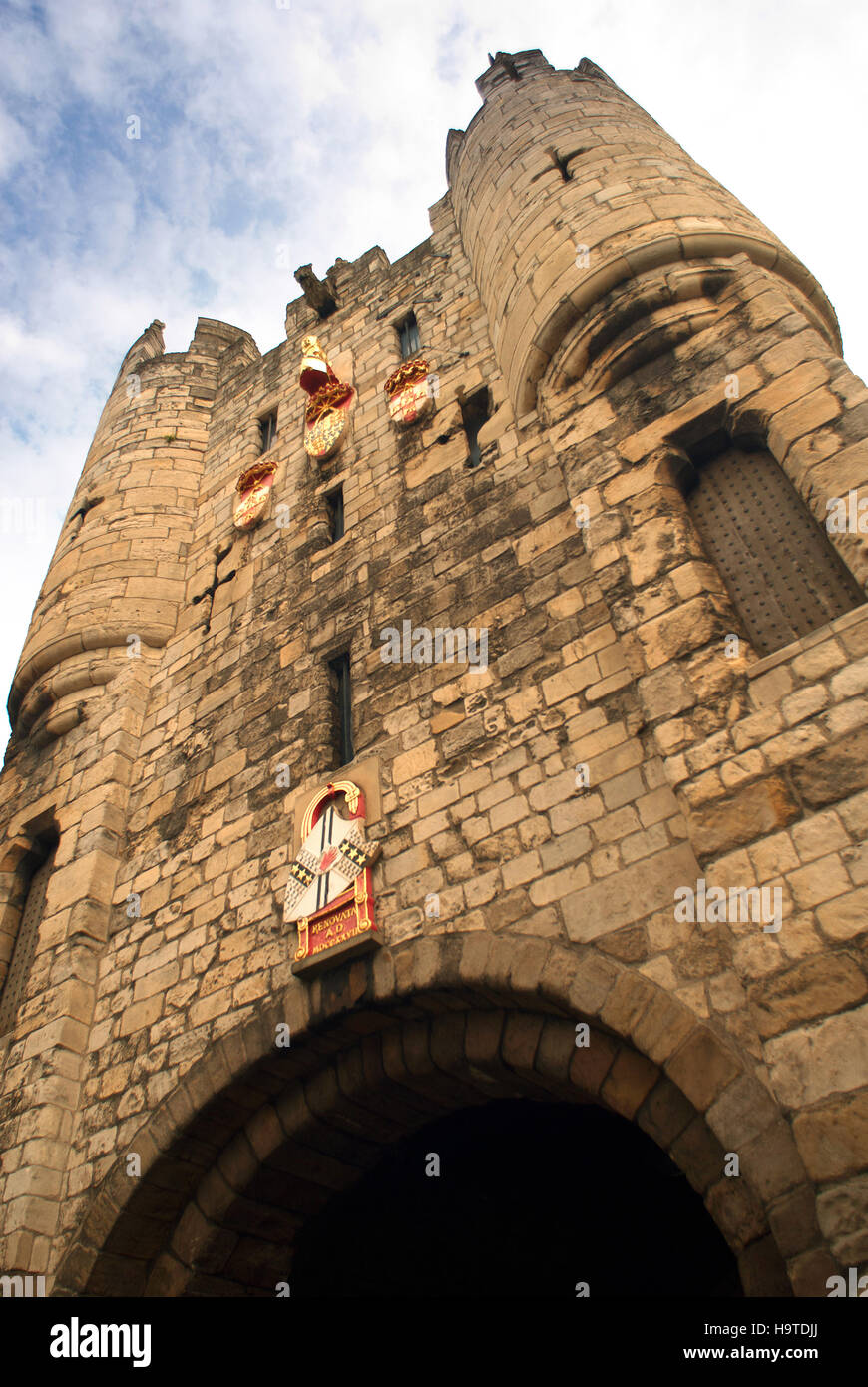 Micklegate Bar, York Stock Photo Alamy
