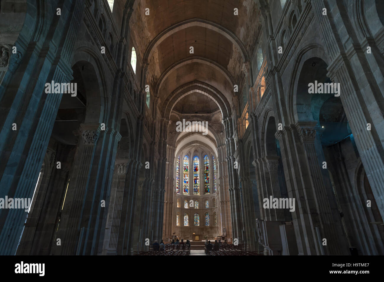 Cathedral Of Saint Lazarus Of Autun Stock Photos & Cathedral Of Saint Lazarus Of Autun Stock