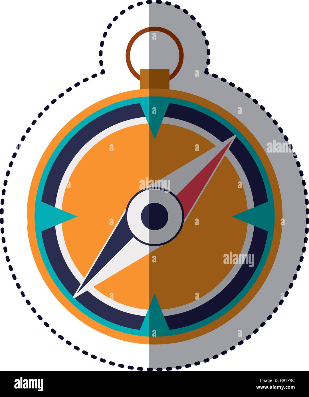 Isolated compass design Stock Vector Image & Art - Alamy