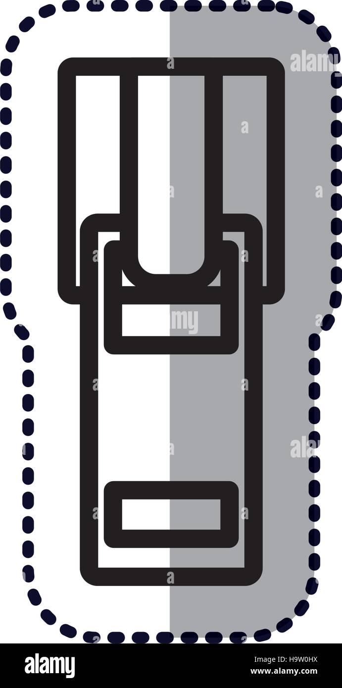 Isolated zip design Stock Vector Image & Art - Alamy