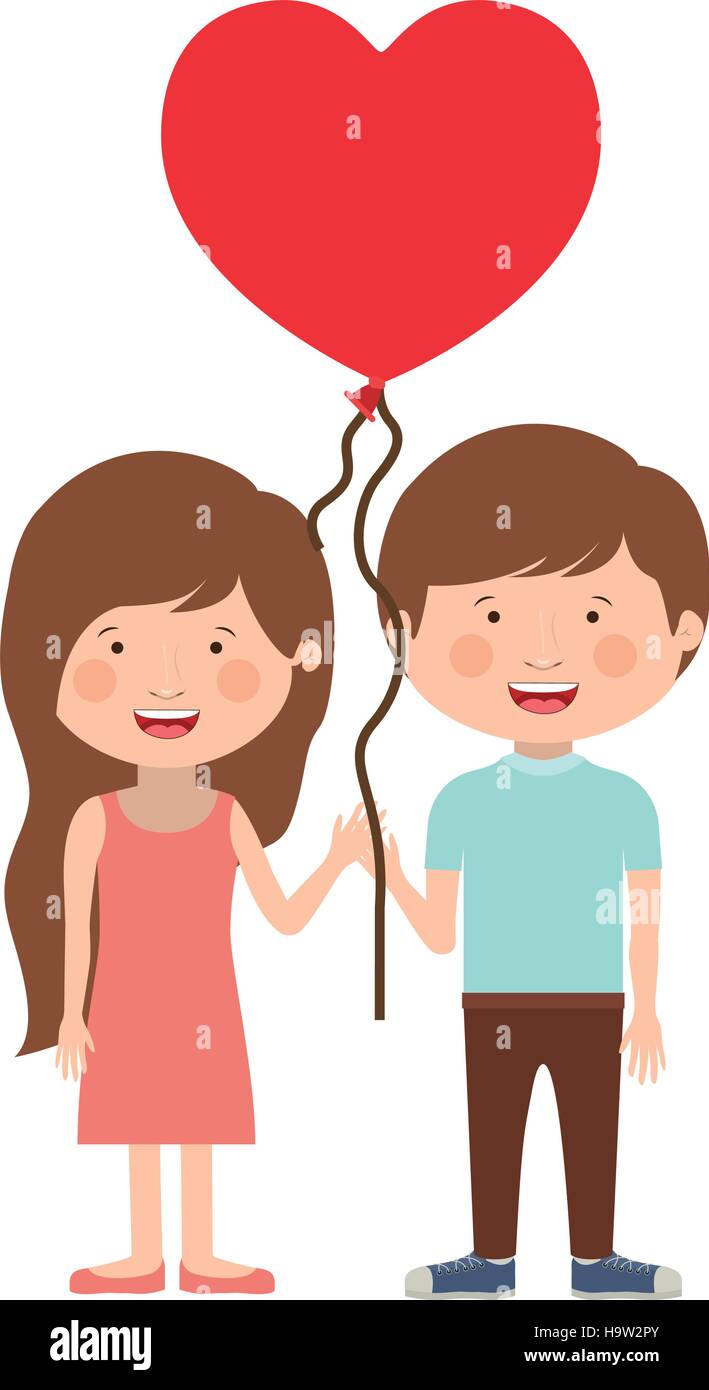 Isolated boy and girl cartoon design Stock Vector Image & Art - Alamy