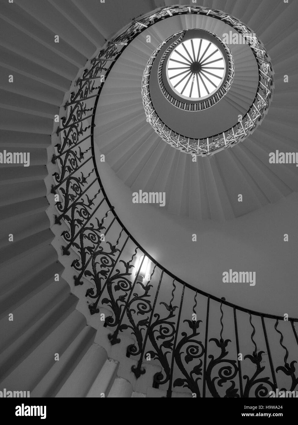 Staircase looking up hires stock photography and images Alamy