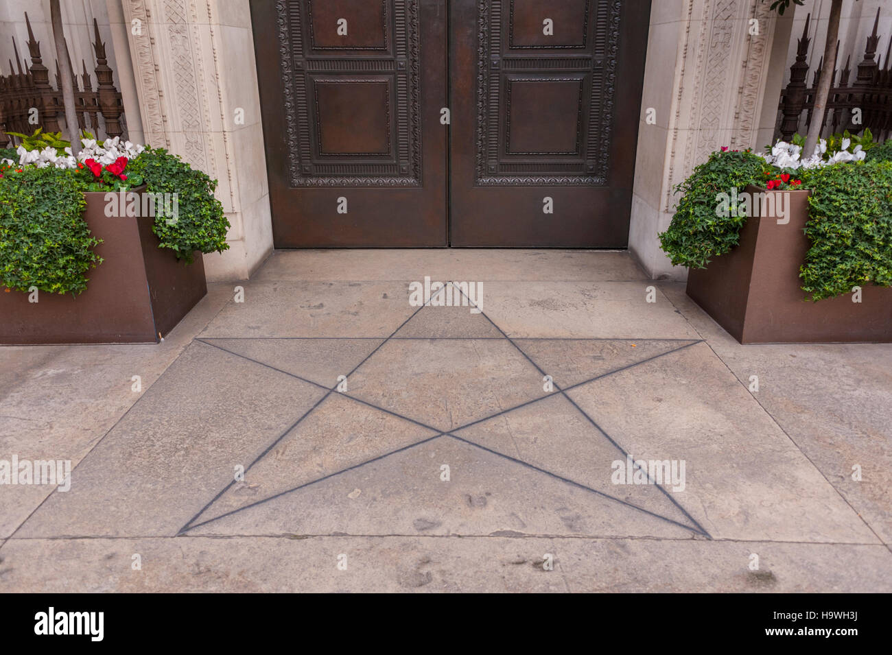 Freemasons' Hall in London is the headquarters of the United Grand Lodge of England and the Supreme Grand Chapter of Royal Arch Masons of England Stock Photo