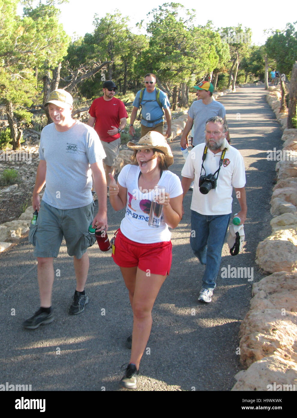 Southern Rim The South Rim Trail in Grand Canyon National Park offers stunning views ...