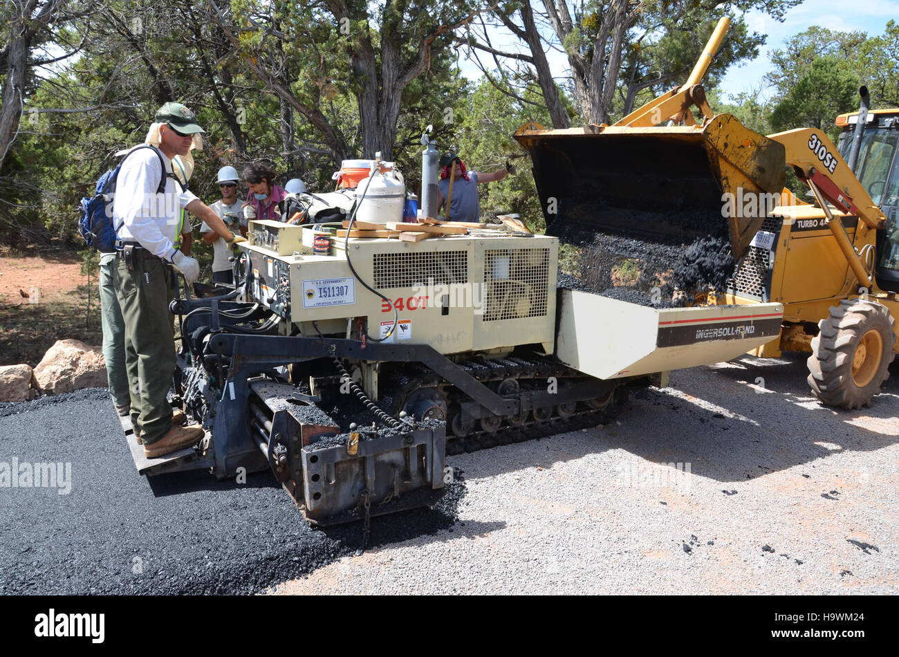 Construction of the South Rim Greenway at Grand Canyon National Park ...