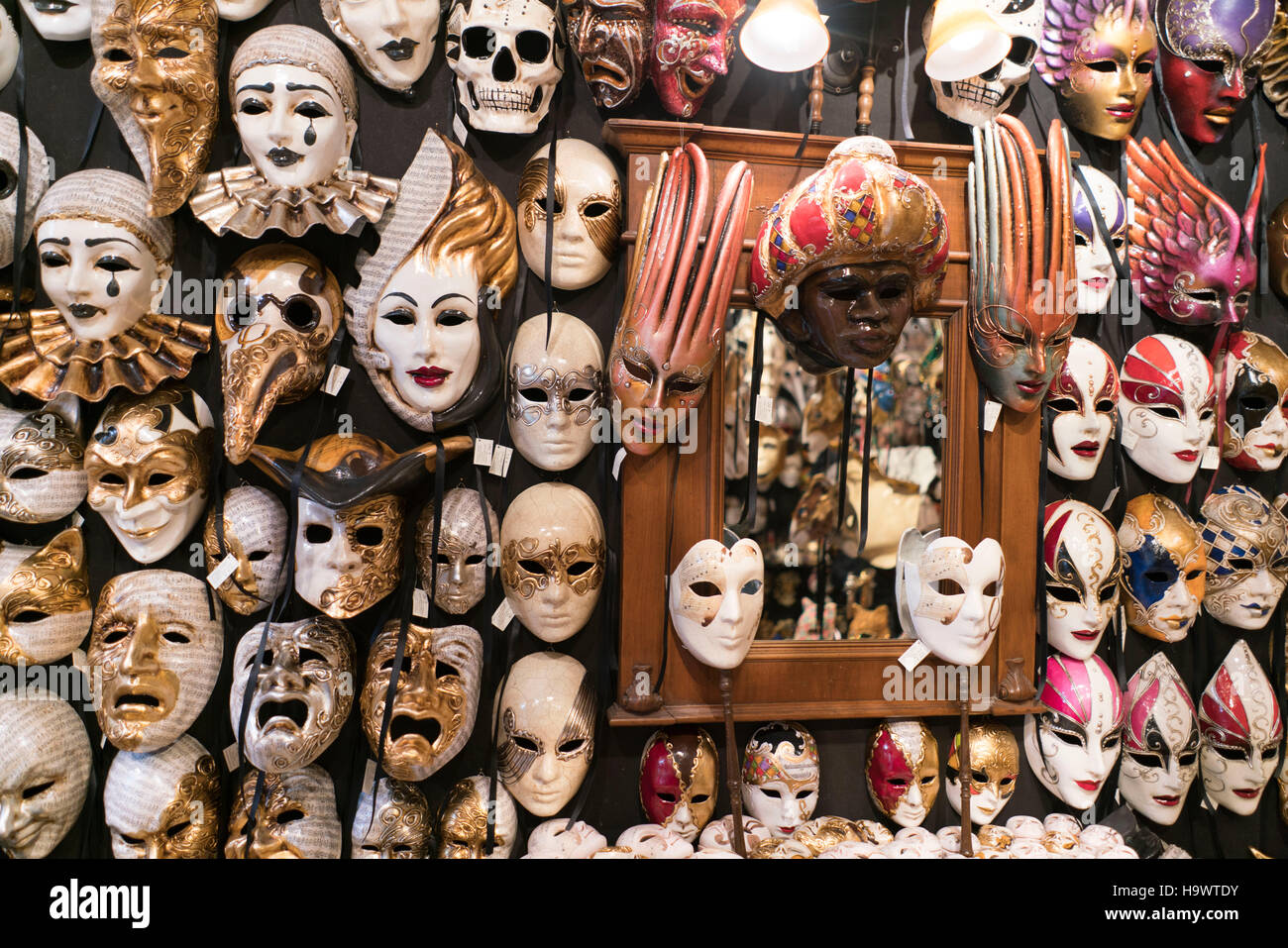 masks shop, Ca del Sol, Venezia, Venice, Venedig, Italia