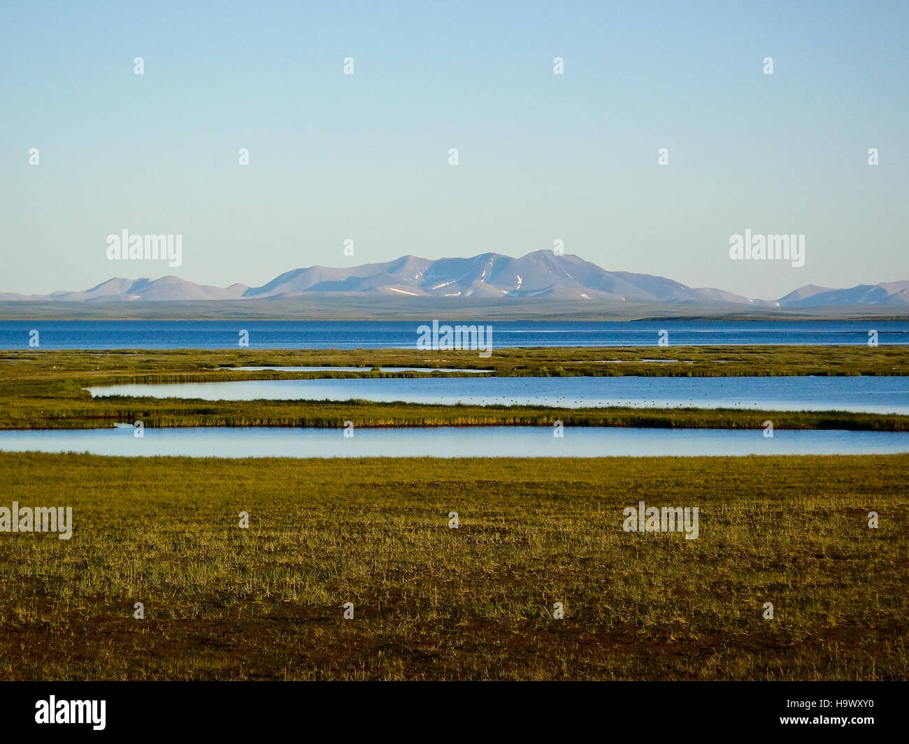 The Bering Land Bridge is a significant geological feature that once ...