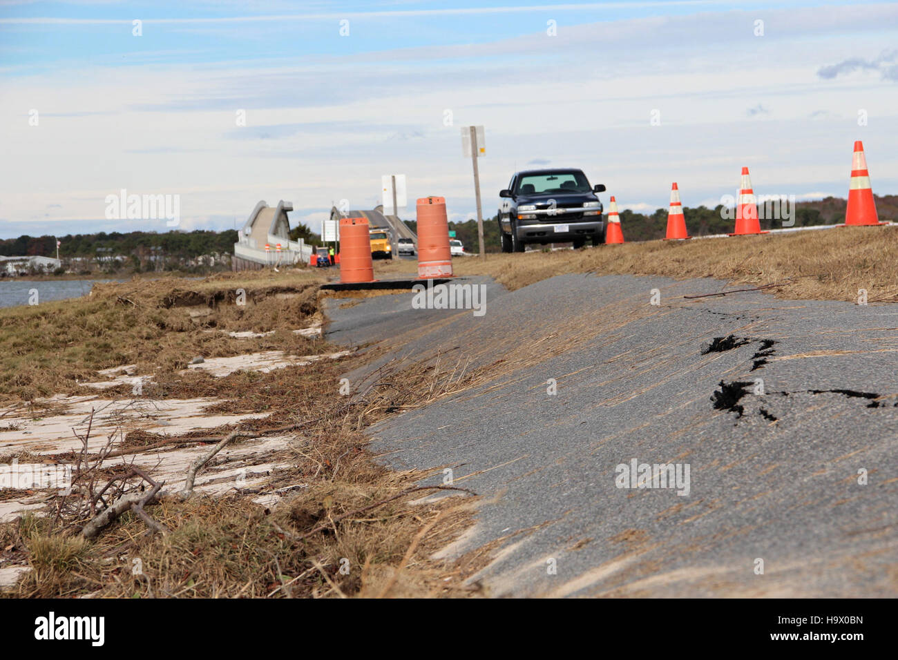 assateaguenps 8164269291 Collapsed pavement bike path from mainland to ...