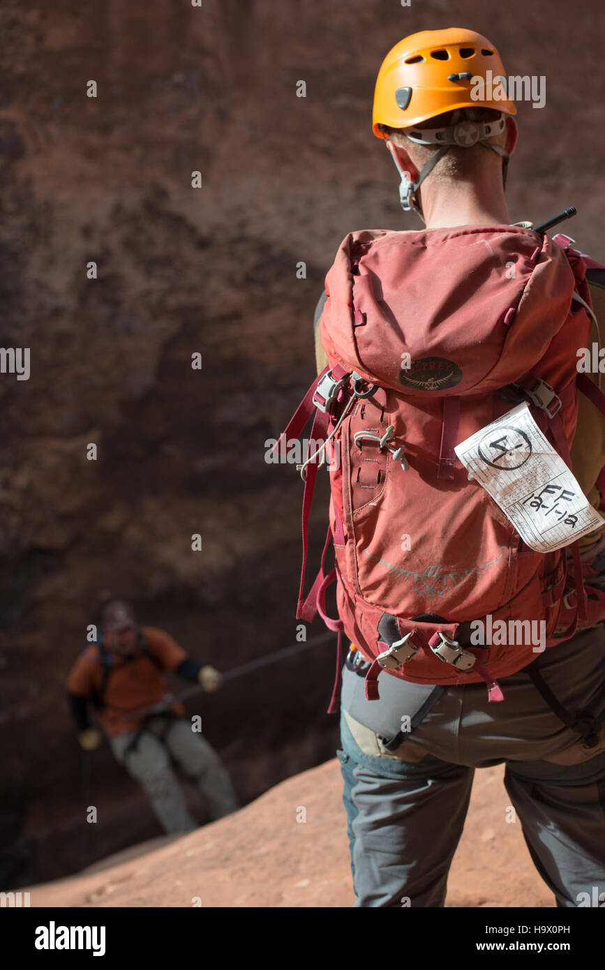 archesnps 9737331974 Arches Canyoneering Stock Photo Alamy
