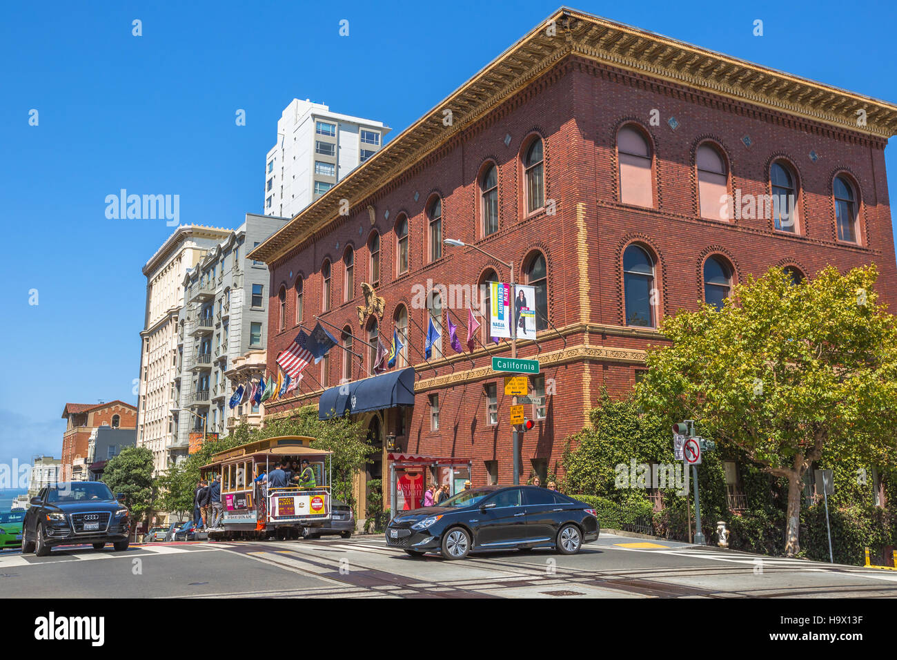 San Francisco University Club Stock Photo