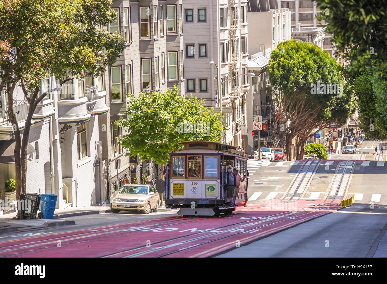 Powell Street San Francisco Stock Photo Alamy