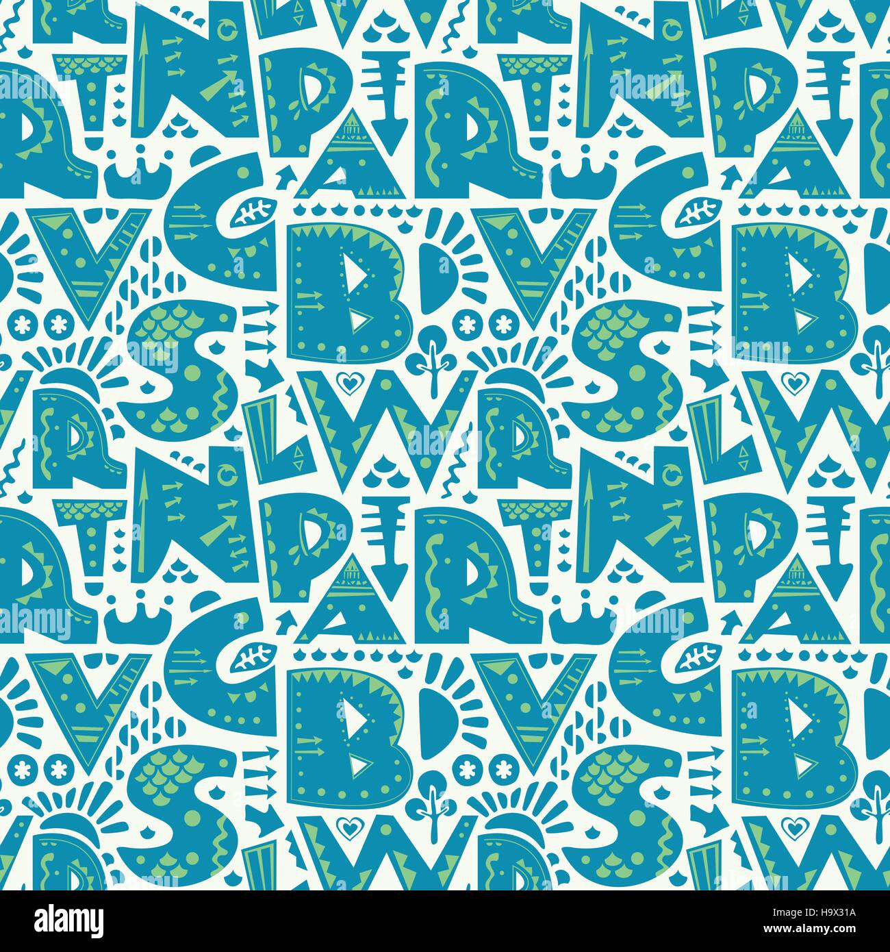 Seamless background with green flowers Stock Vector Image & Art - Alamy