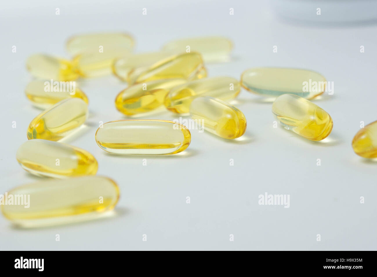 Fish oil capsule supplements nourish the nervous system. And