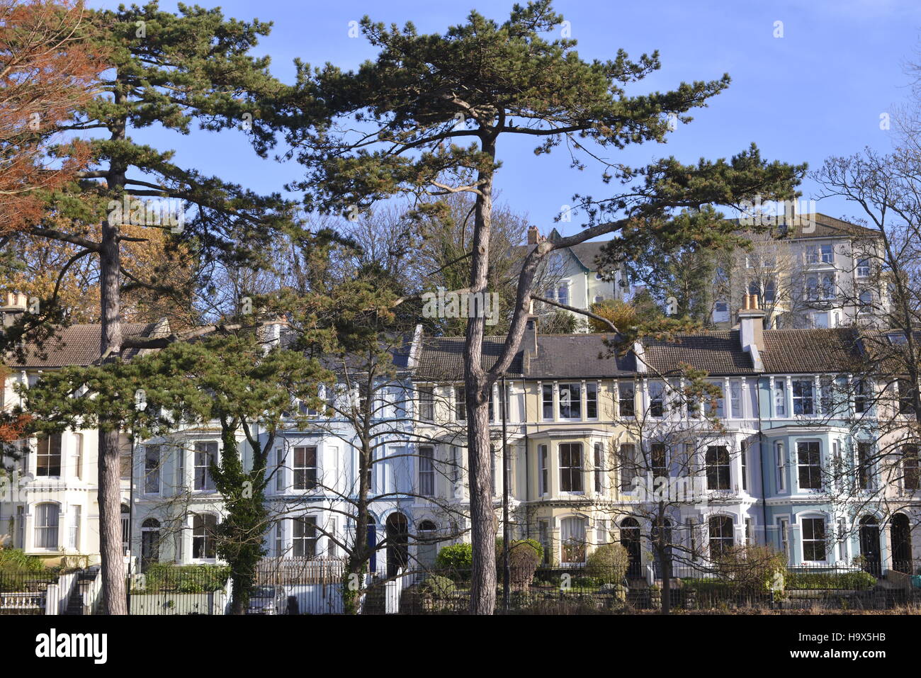 Residential houses opposite alexandra park hires stock photography and images Alamy