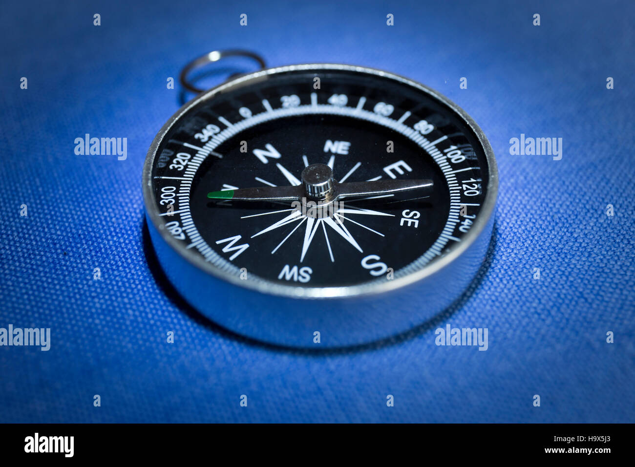 model of magnetic compass