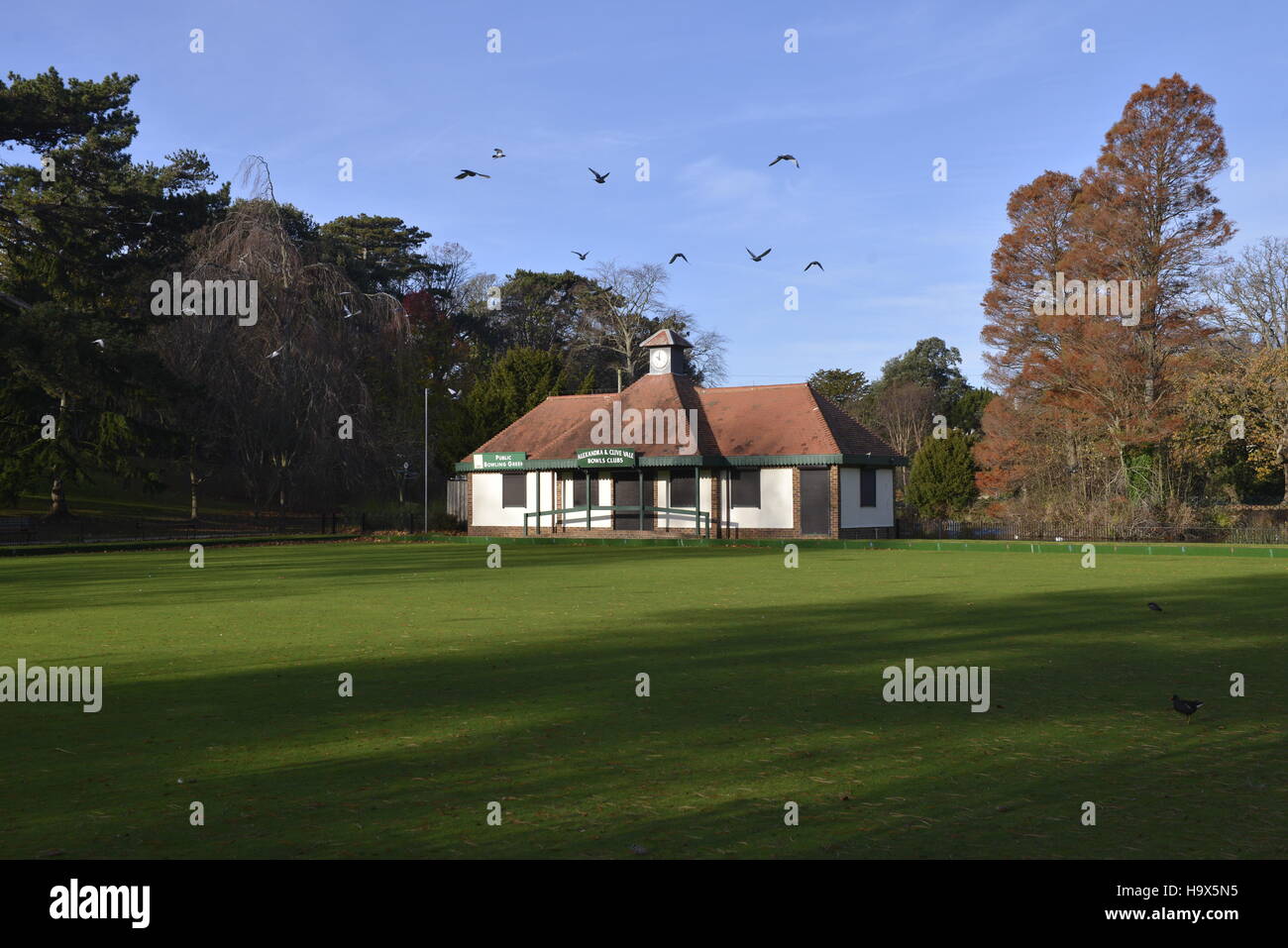 Alexandra and Clive Vale Bowls Club, Alexandra Park, Hastings Stock