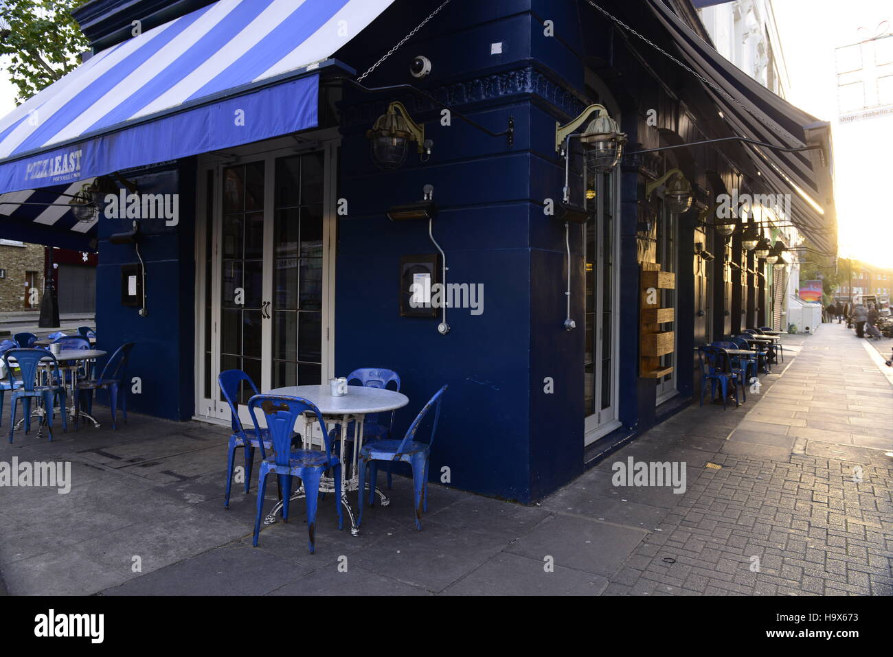 Pizza East restaurant, Portobello road, London Stock Photo Alamy