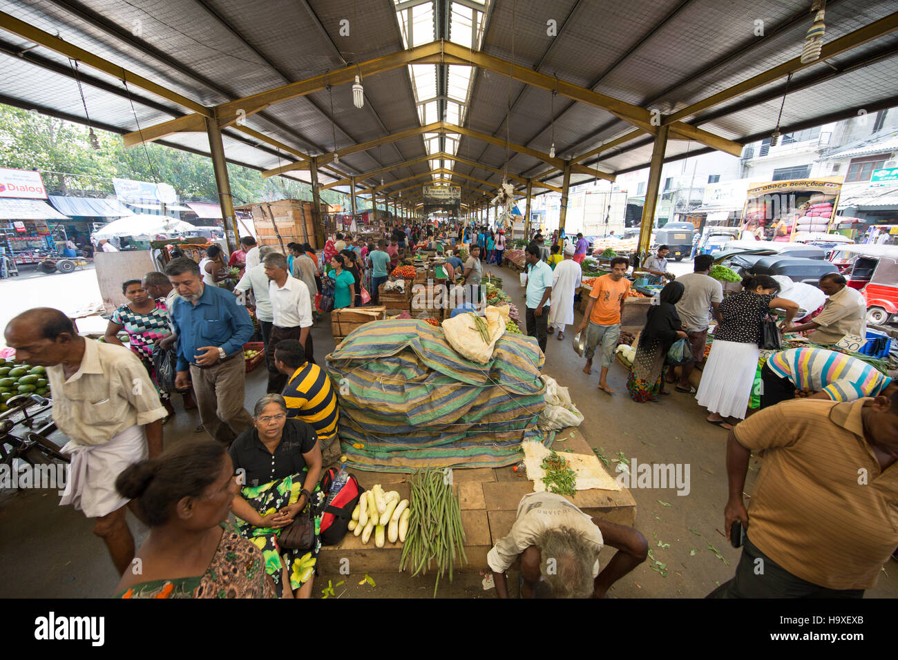 The Pettah Market Colombo Sri Lanka Stock Photo