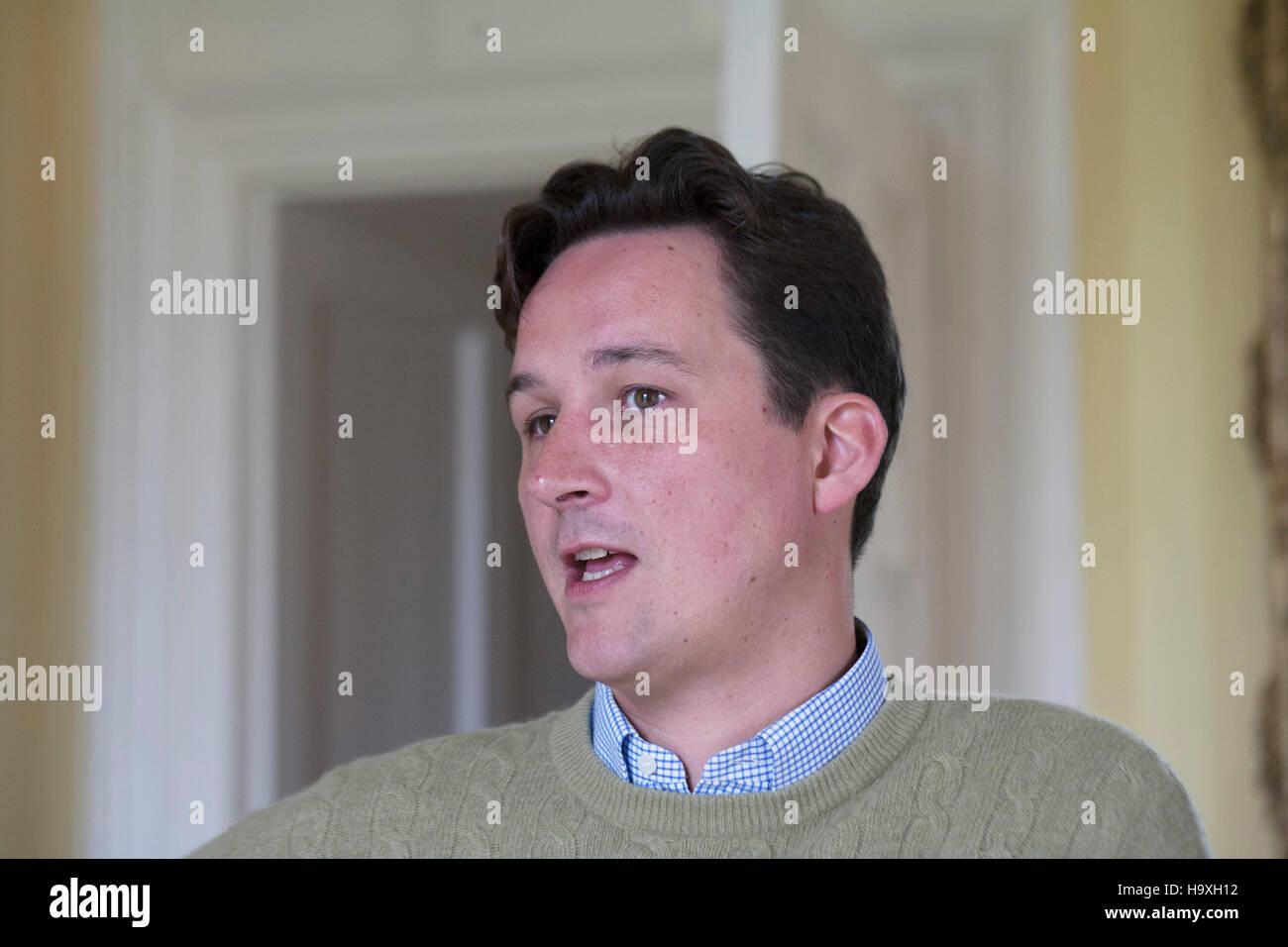 Torquhil Ian Campbell the Duke of Argyll Stock Photo Alamy