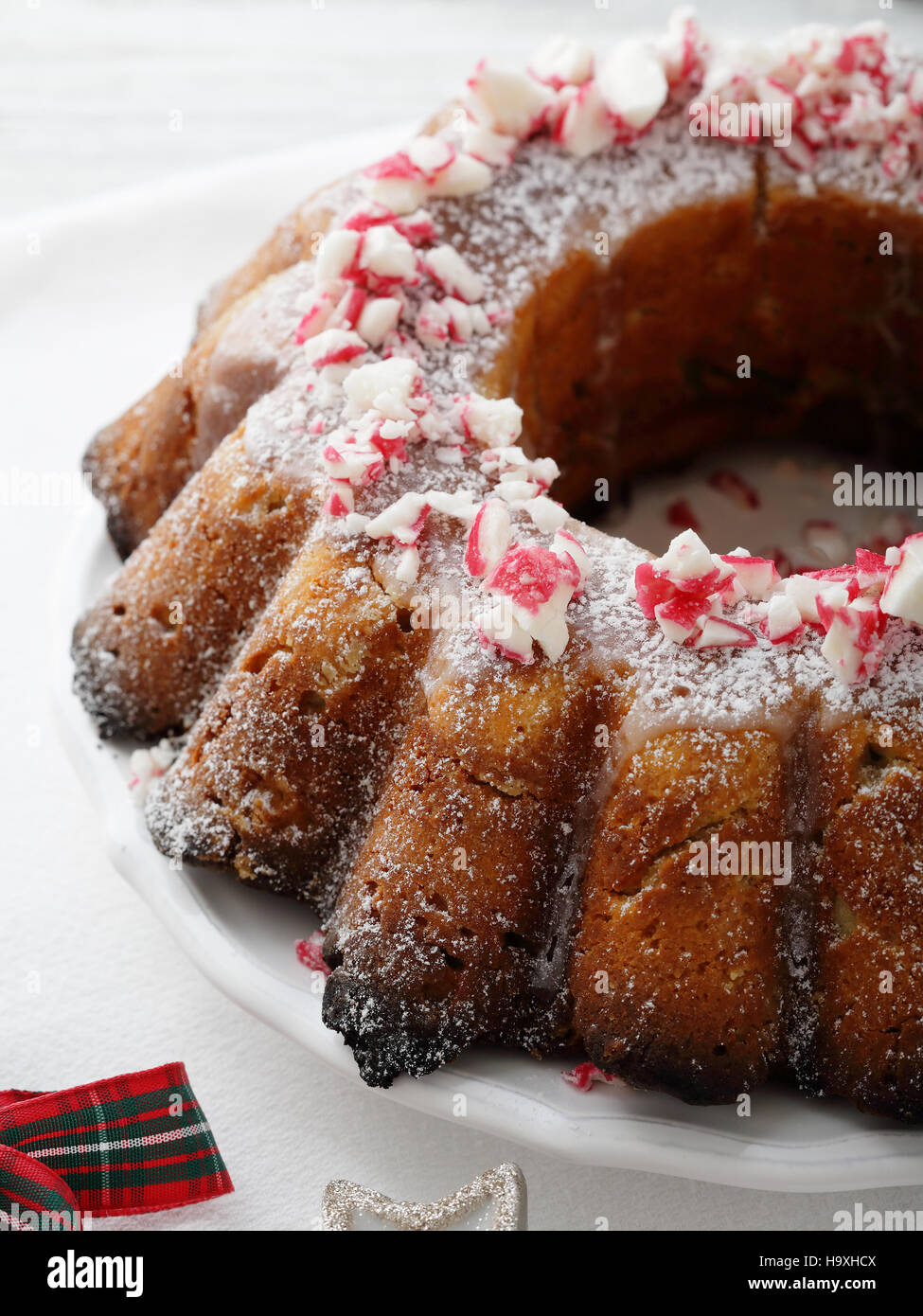 Christmas spice cake closeup, holiday food Stock Photo Alamy