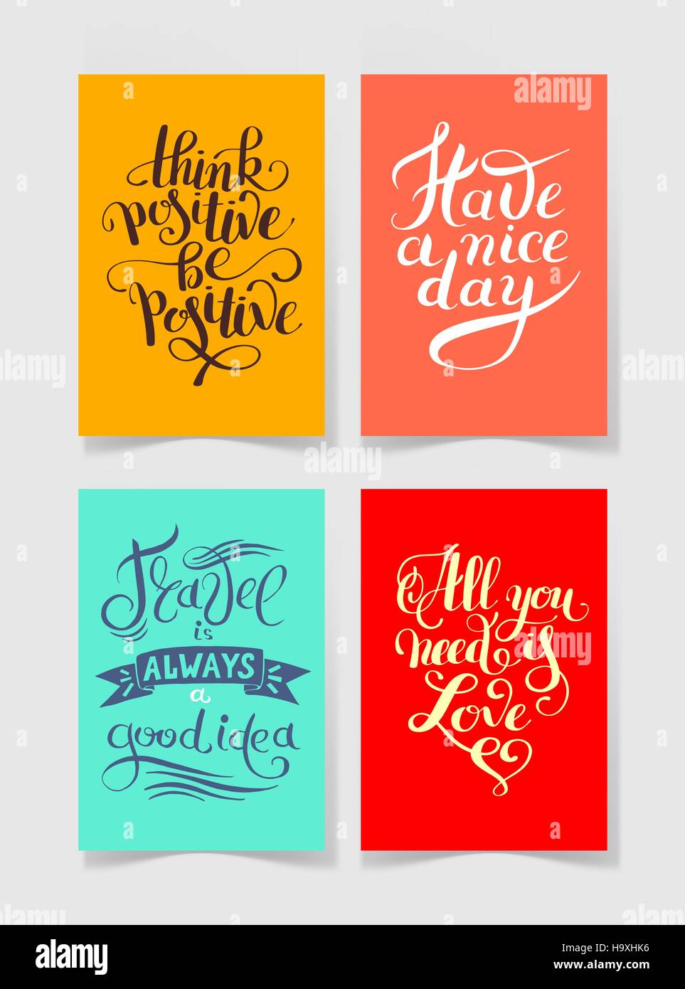 Positive thinking vintage Stock Vector Images - Page 3 - Alamy