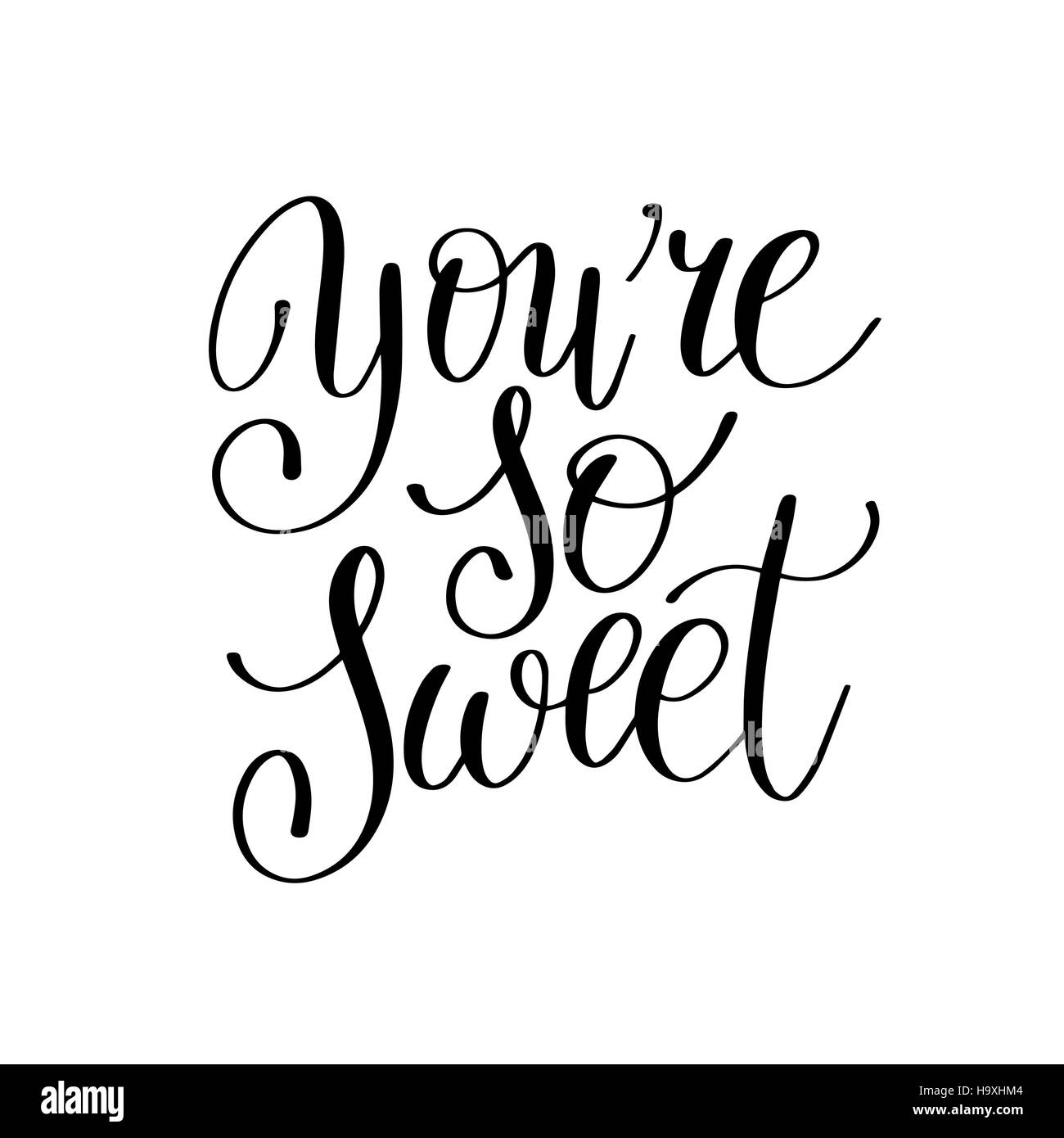 Youre So Sweet High Resolution Stock Photography And Images Alamy