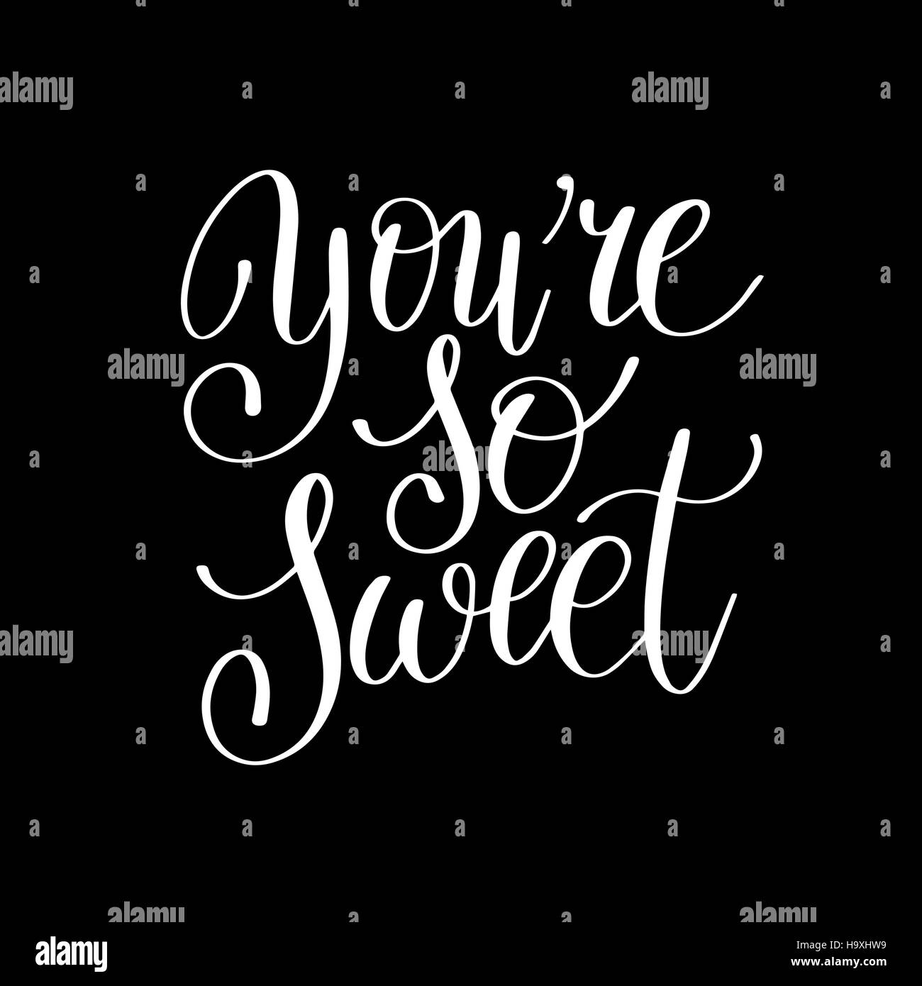 Youre So Sweet High Resolution Stock Photography And Images Alamy
