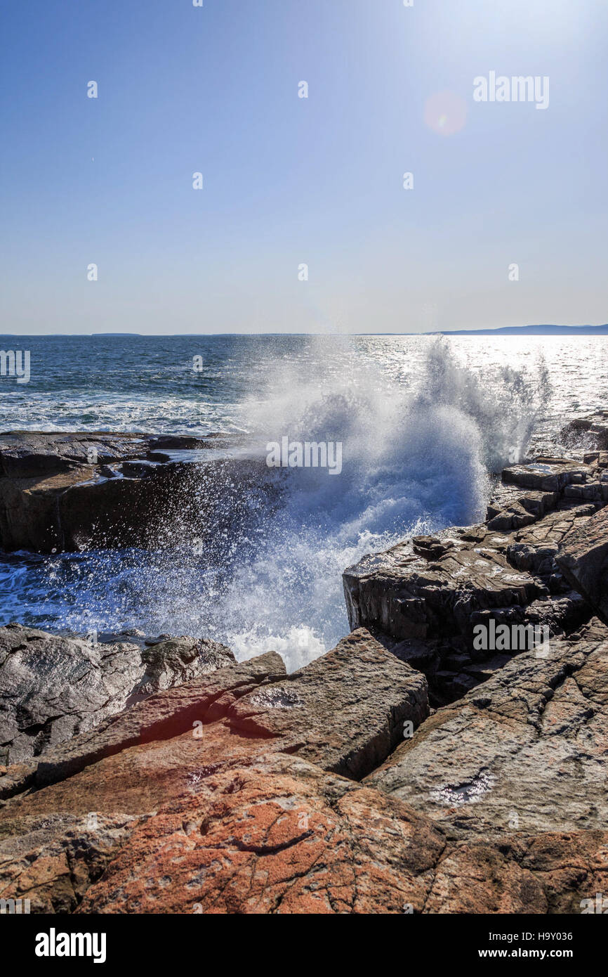 Chopping Wave This image captures the powerful motion of crashing waves along the ...