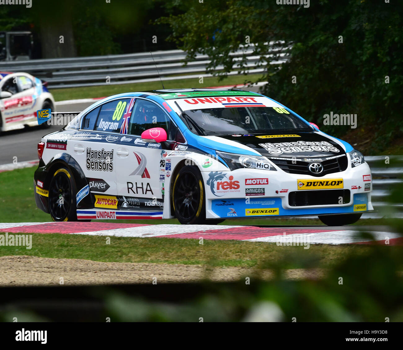 Tom Ingram, Toyota Avensis, BTCC 2016, Brands Hatch, British Touring