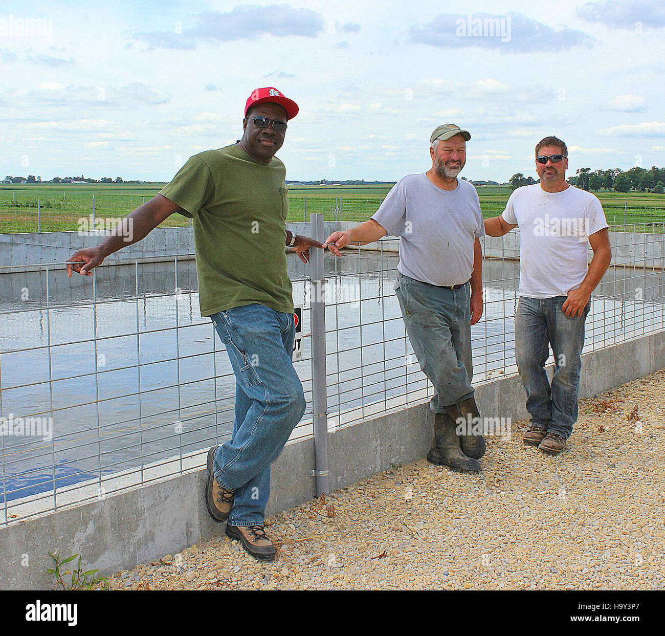 This image shows a ranch, highlighting agricultural practices and land ...