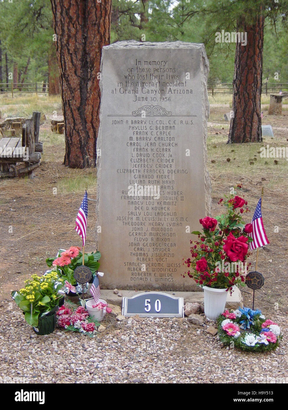 Aviation Memorial at Burlington's England Idlewild Park site for TWA 128  50th Anniversary remembrance - NKyTribune