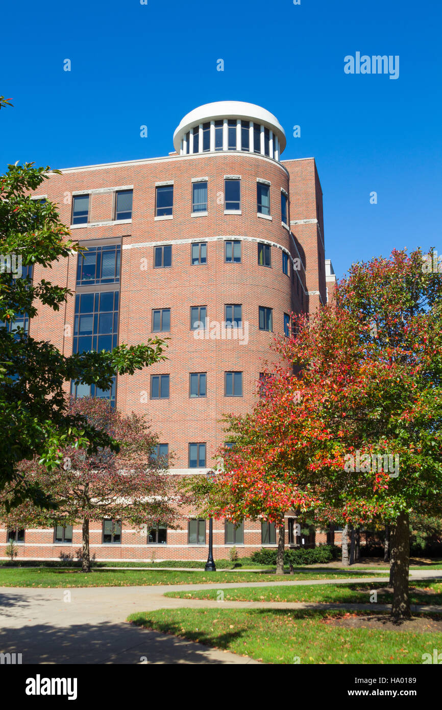 Beering Hall, Purdue University campus, West Lafayette, Indiana, United States Stock Photo